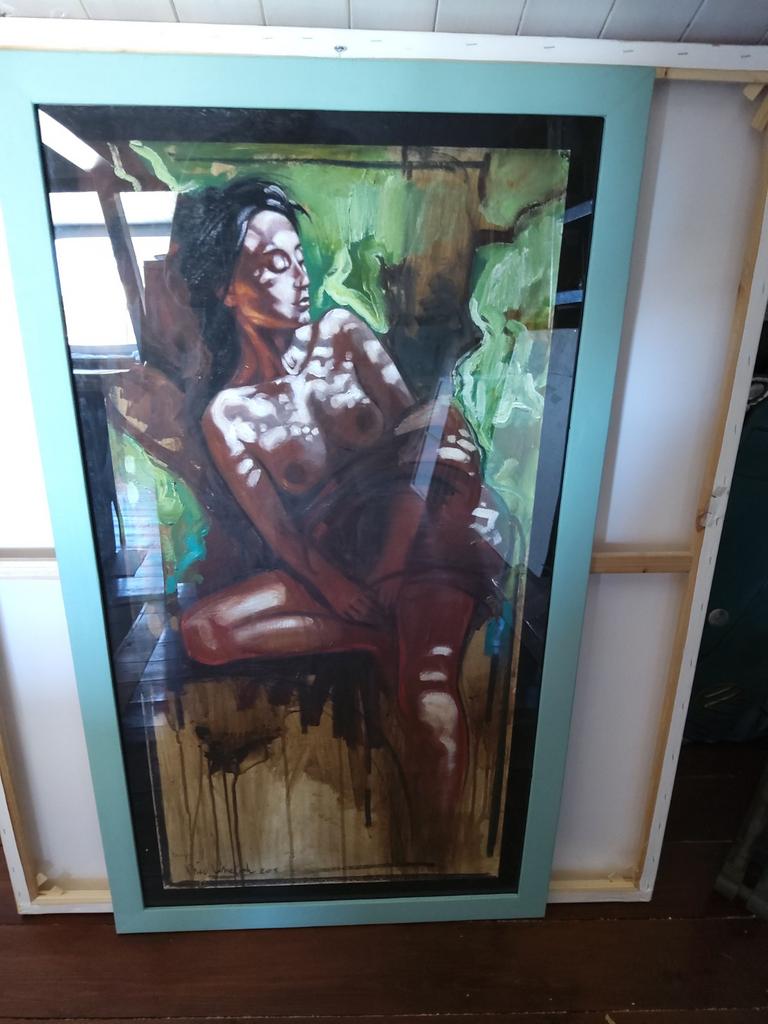 Zeefdruk Nico vrielink, Antiek en Kunst, Ophalen of Verzenden