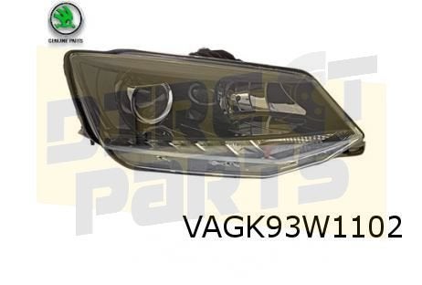 Skoda Fabia (8/21-) Koplamp Rechts (LED) Origineel! 6VB94101, Auto-onderdelen, -, Verzenden, -, Nieuw