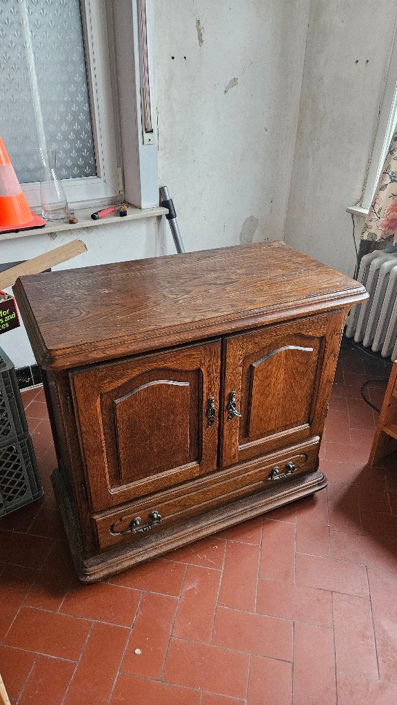 Meuble bar, Ophalen, Ancien, Gebruikt, Met deur(en)