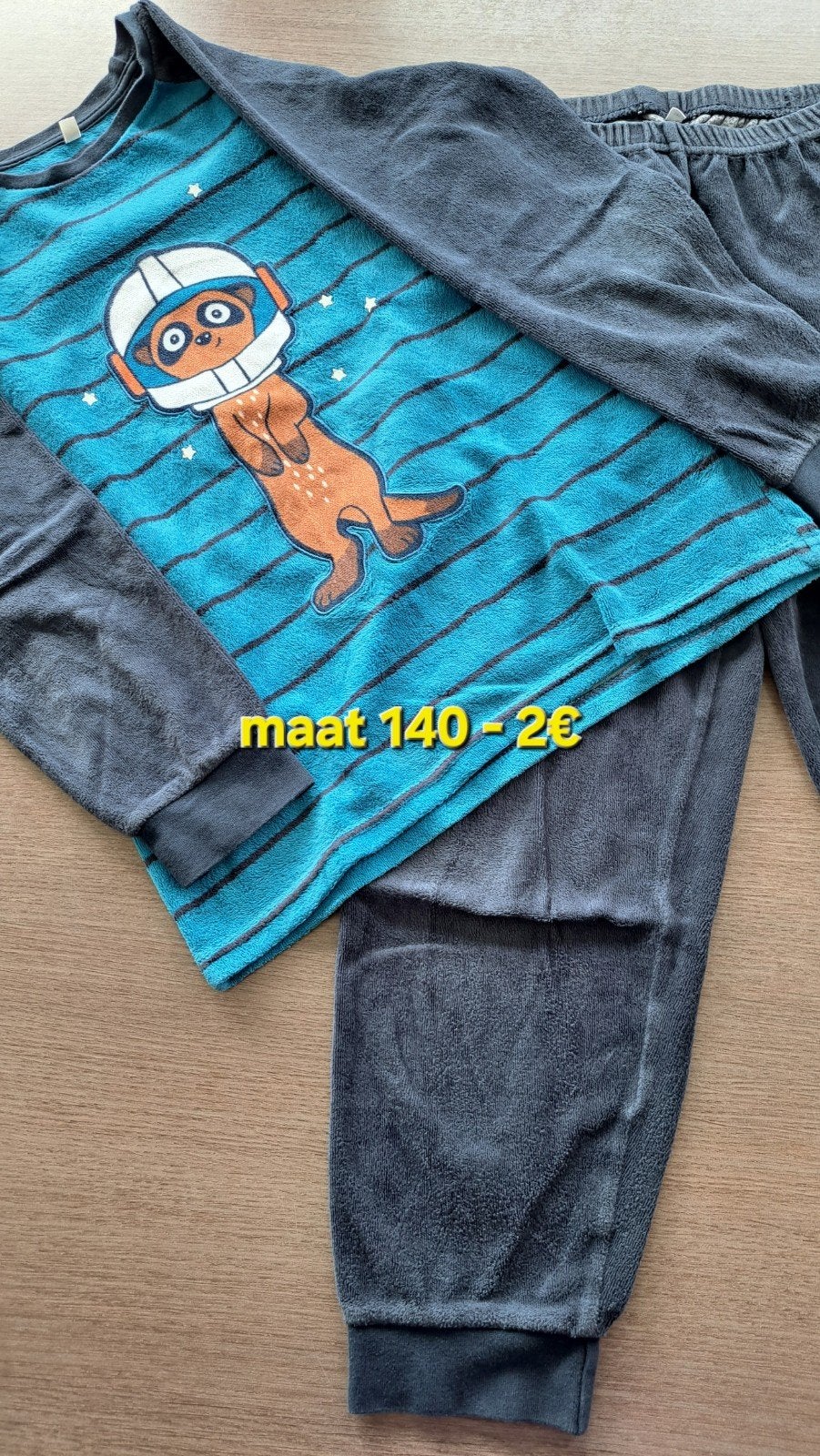 Winterpyjama maat 128 en 140, Kinderen en Baby's, Kinderkleding | Maat 128, Ophalen, Nacht- of Onderkleding, C&A, Jongen of Meisje