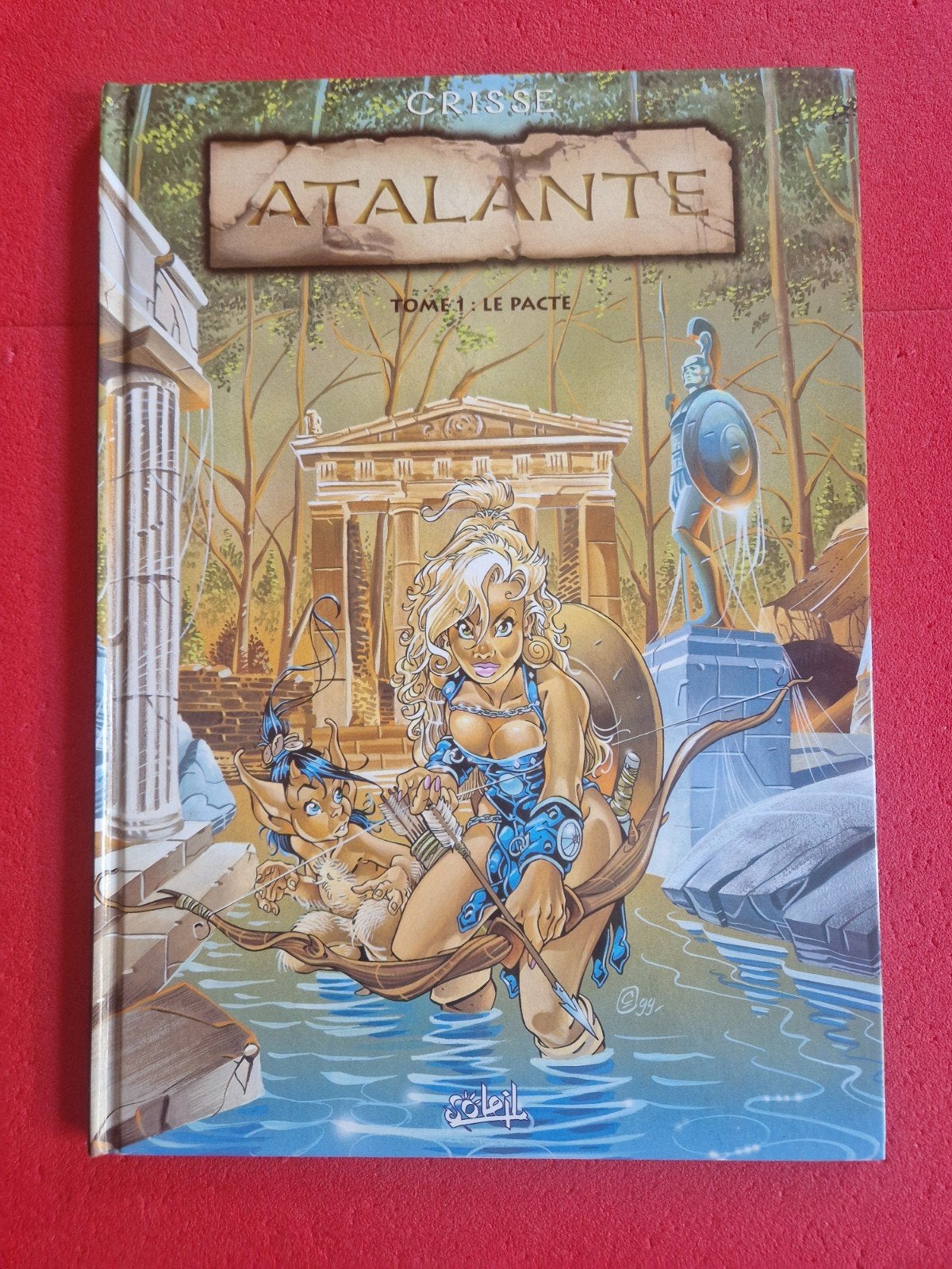 bd atalante 1,avec ex libris num et signé, Enlèvement ou Envoi