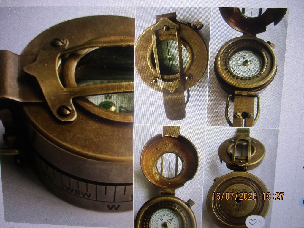 boussole anglaise 2wo, Collections, Enlèvement ou Envoi, Autres
