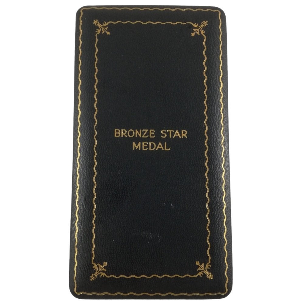 Médaille américaine Bronze Star dans une boîte, Enlèvement ou Envoi, Armée de terre, Ruban, Médaille ou Ailes
