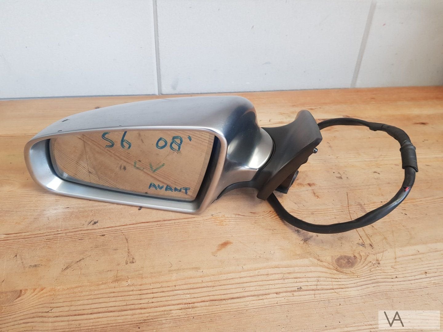Audi A6 / S6 spiegel links 2004 - 2011 zelfdimmend glas €150, Gebruikt, -, -, -