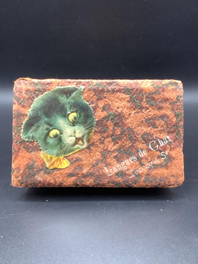 Oude chocoladedoos Lecocq & Sr. (Brussel), Verzamelen, Ophalen of Verzenden, Zo goed als nieuw