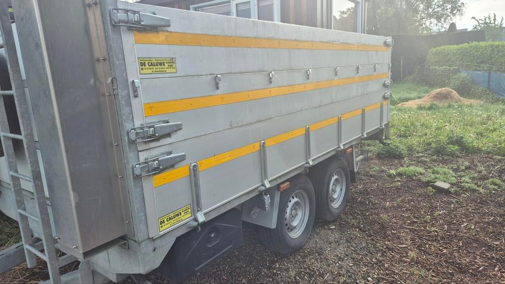 Aanhangwagen kipper 3,5t nieuwstaat, Enlèvement