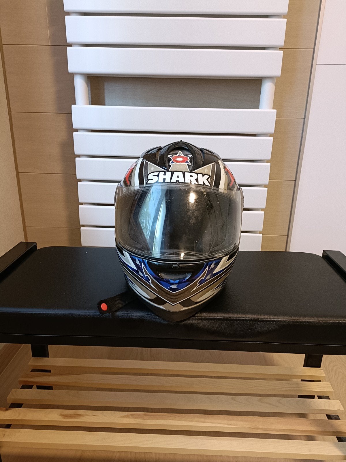 Shark Integraalhelm M/L - Goede staat, Motoren, Kleding | Motorhelmen, Ophalen, M, Integraalhelm, Shark