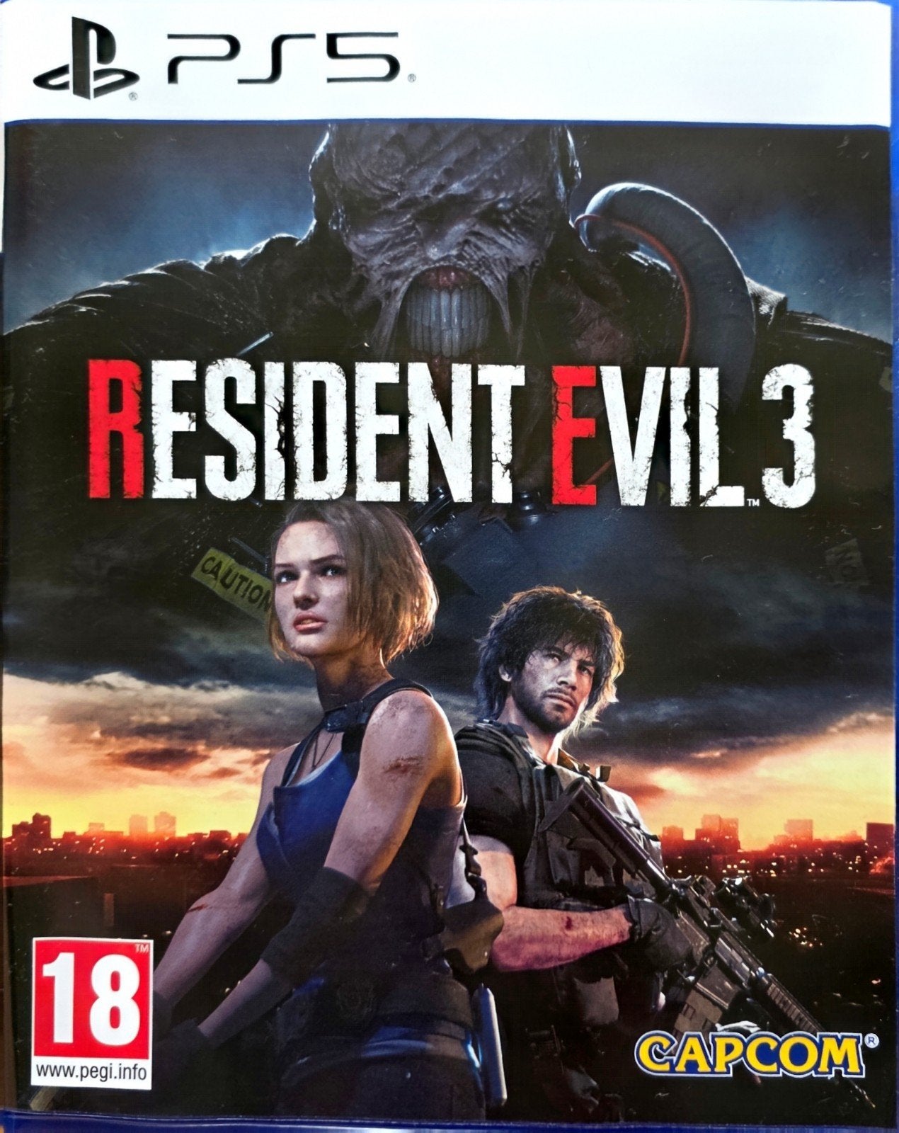 Resident evil 3 ps5, Enlèvement