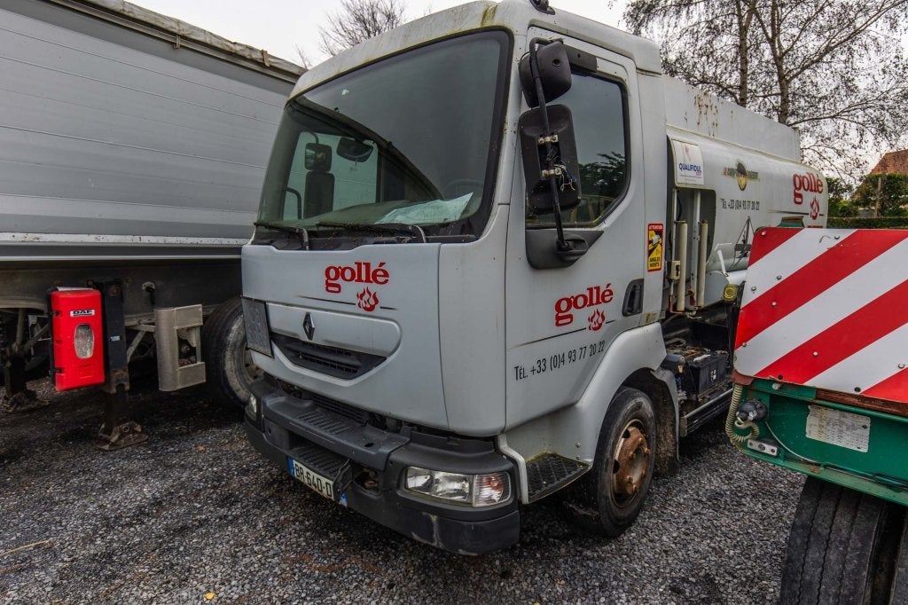 Renault MIDLUM 180 DCI +6000L-PROBLEEM MOTOR (bj 2002), Auto's, Achterwielaandrijving, Wit, Bedrijf, 132 kW