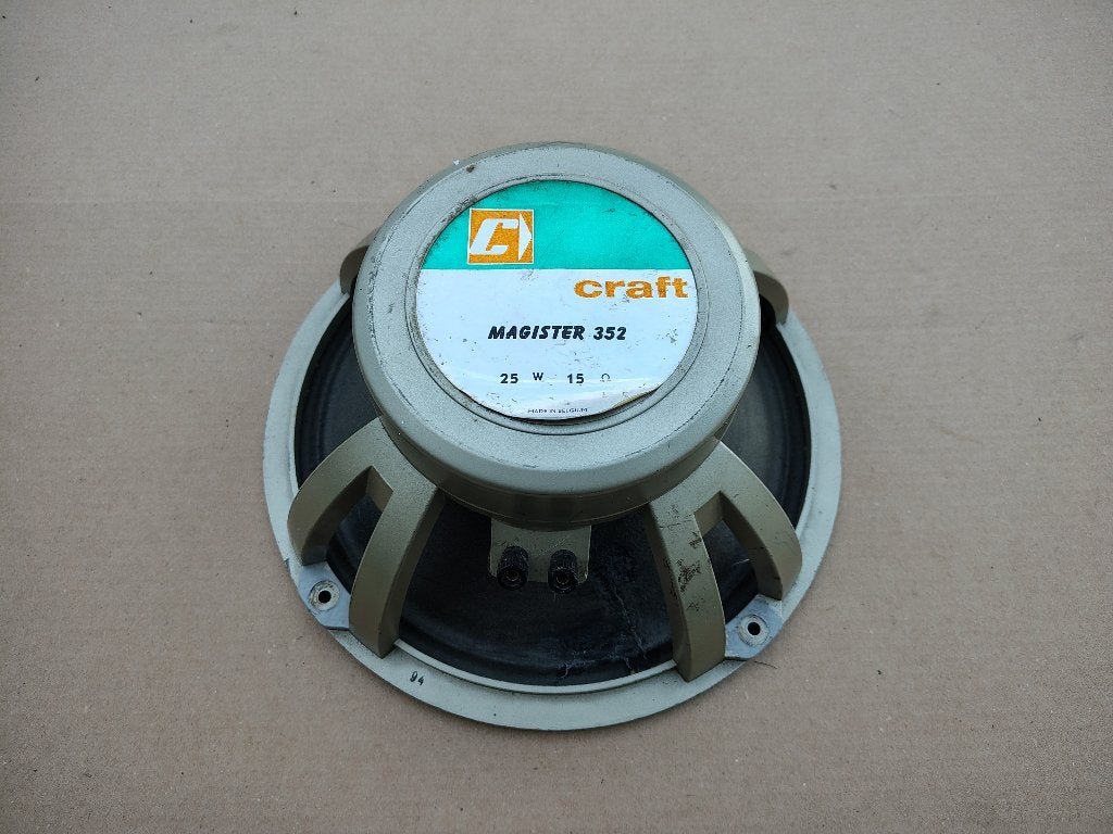 1x Speaker/ 12" / Craft / 25Watt - 15 OHM (Div) jukebox, Collections, Machines | Jukebox, Envoi