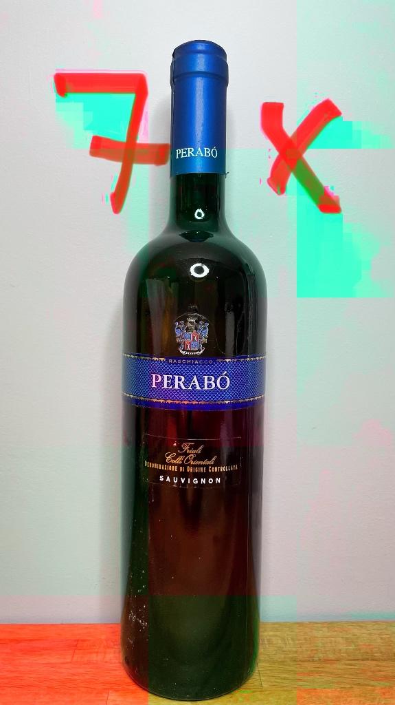 lot de 7X perabo frill colli orientali sauvignon 2012, Enlèvement, Vin blanc