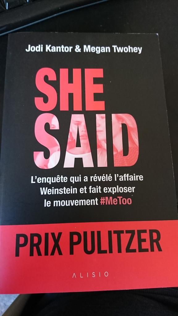 She said  Prix Pulitzer, Enlèvement