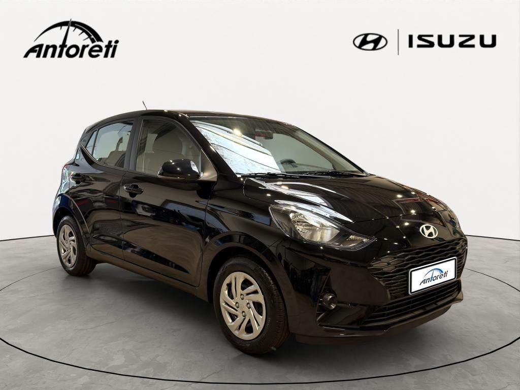 i10 1.0i Twist AUTOMAAT, Auto's, Stof, USB, 46 kW, Zwart