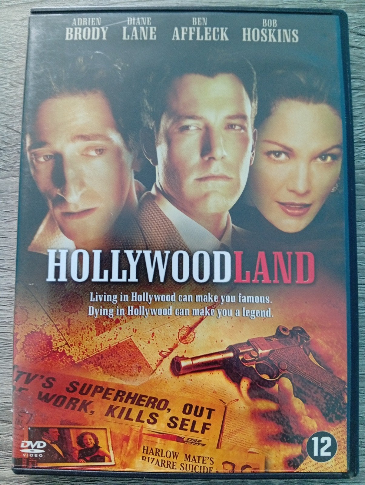 Hollywoodland drama dvd ben affleck, Bonusmateriaal, Spaans, Ophalen of Verzenden, Zo goed als nieuw