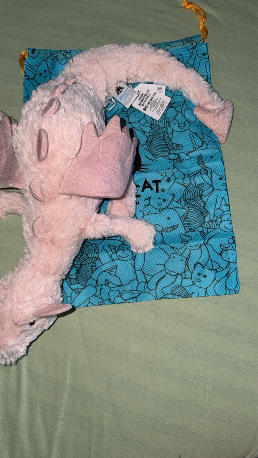 pink dragon jellycat, Neuf, Jellycat, Overige karakters, Rose