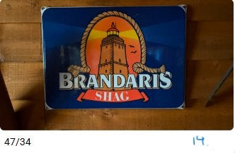 Partij emaille reclameborden bier, frisdrank tabak, Enlèvement
