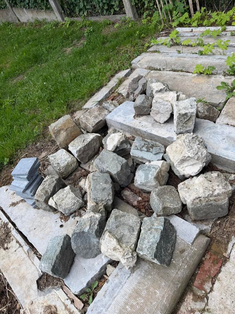 Gratis kasseien, Tuin en Terras, Ophalen, Gebruikt