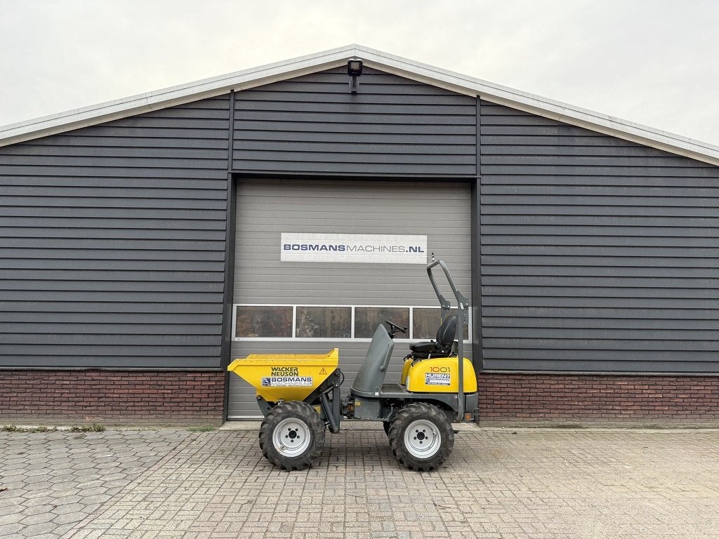 Wacker Neuson 1001 wieldumper, Zakelijke goederen