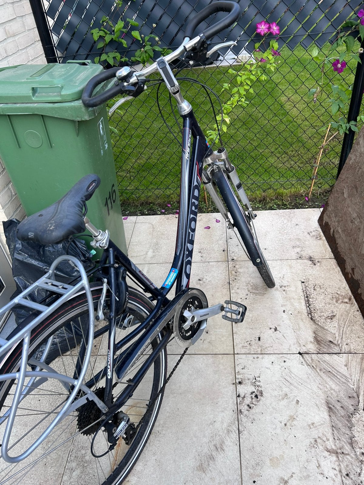 Oxford damesfiets blauw, Fietsen en Brommers, Ophalen, Zo goed als nieuw, Overige merken, Versnellingen