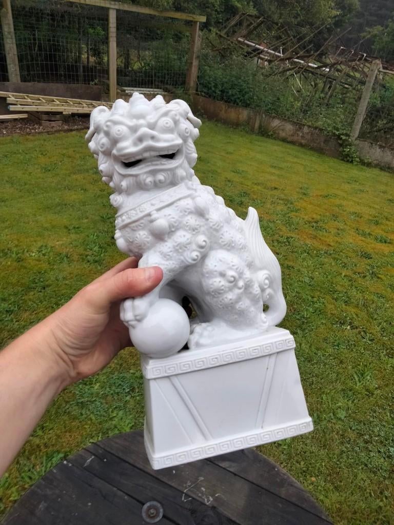 foo dog tempelleeuw beeld porselein keramiek, Enlèvement ou Envoi