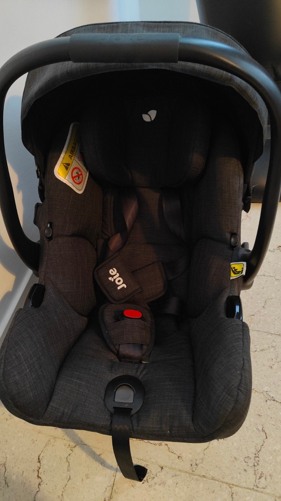 car seat Joie, Kinderen en Baby's, Autostoeltjes, Autogordel, 0 t/m 18 kg, Verstelbare rugleuning, Zo goed als nieuw