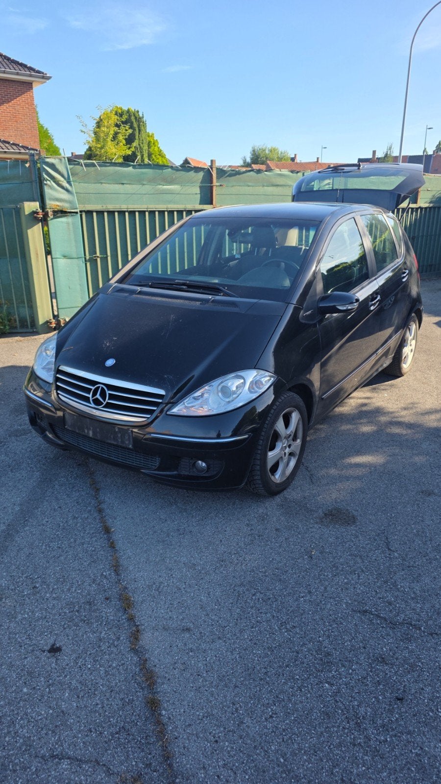 Mercedes A160 CDI, Auto's, Mercedes-Benz, Voorwielaandrijving, Zwart, https://public.car-pass.be/verify/0032-2173-5333, Leder en Stof