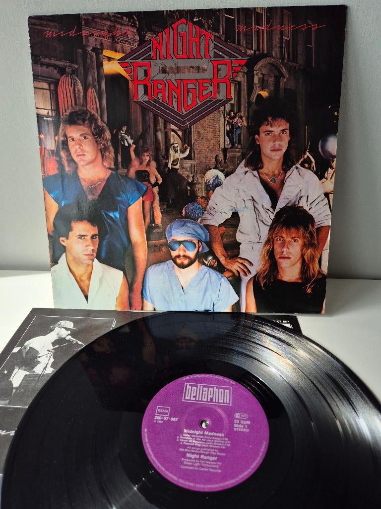 Night ranger - Midnight Madness - LP, Ophalen of Verzenden, Gebruikt