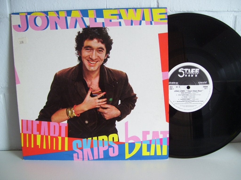 Het hart van Jona Lewie slaat de slag over, LP, Ophalen of Verzenden, Zo goed als nieuw, 12 inch