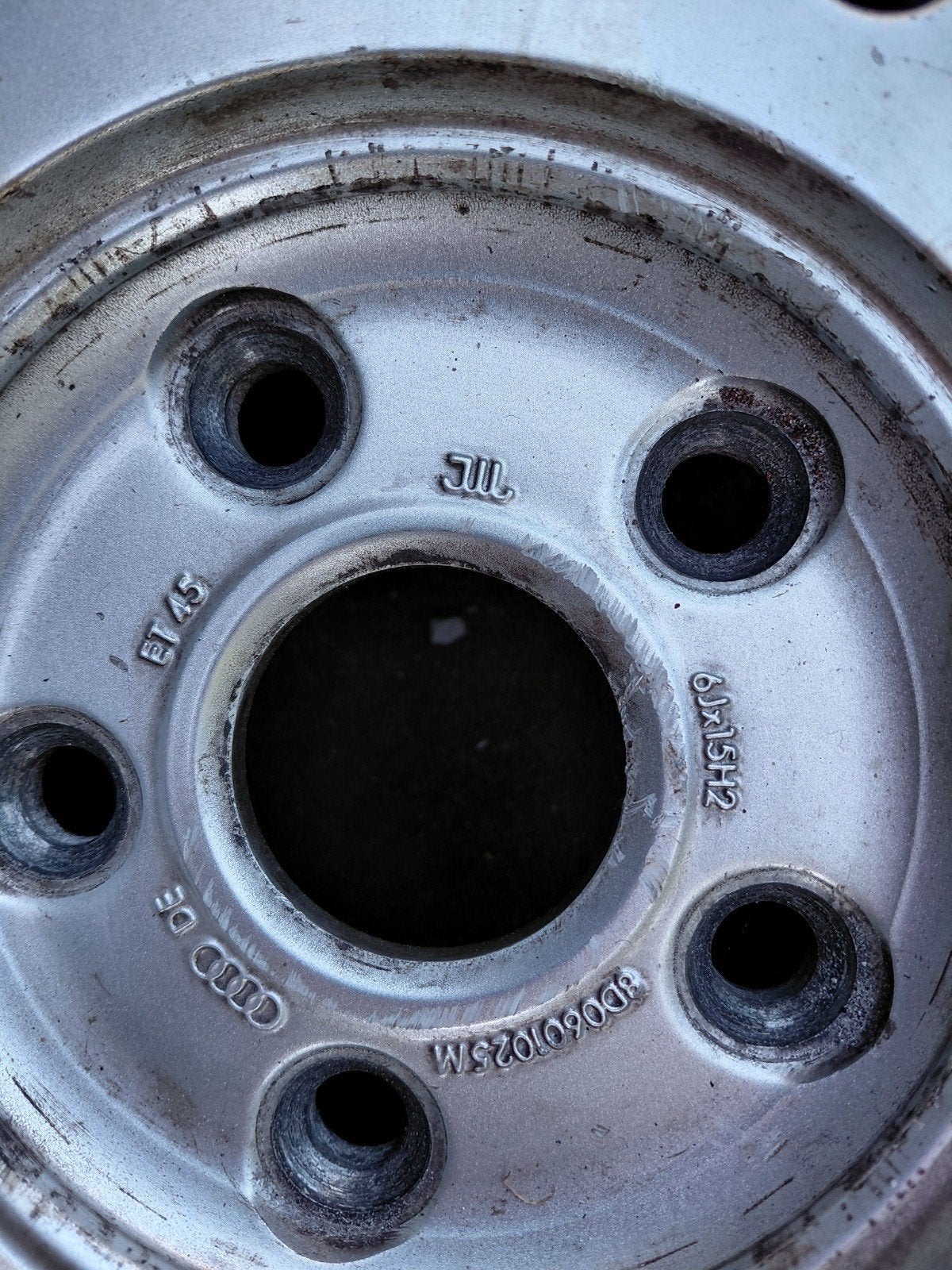 Alu velgen audi, Auto-onderdelen, Banden en Velgen, Ophalen, 16 inch, Velg(en)