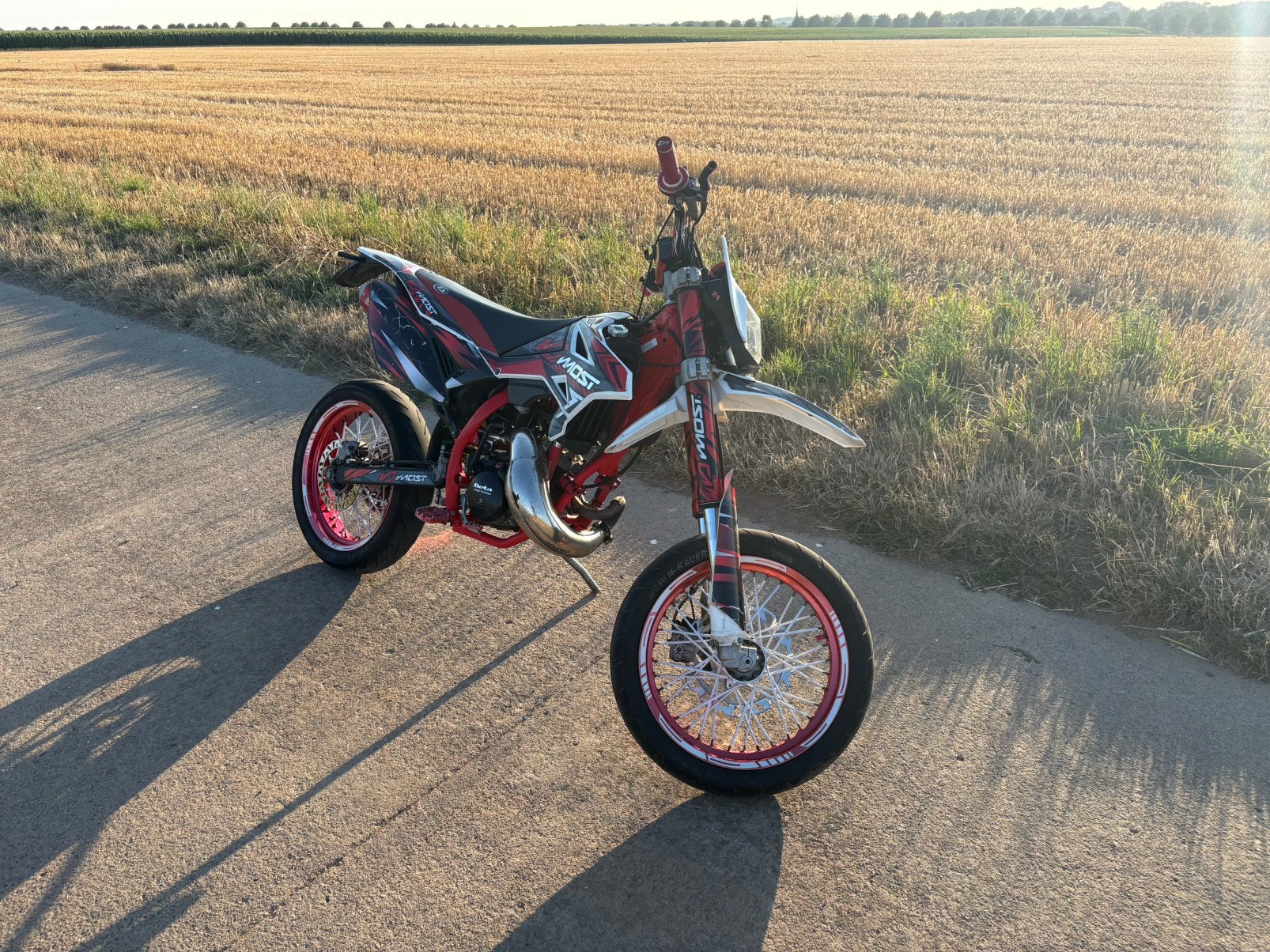 Beta track 2014, Fietsen en Brommers, 6 versnellingen, Gebruikt, 74 cc, Ophalen