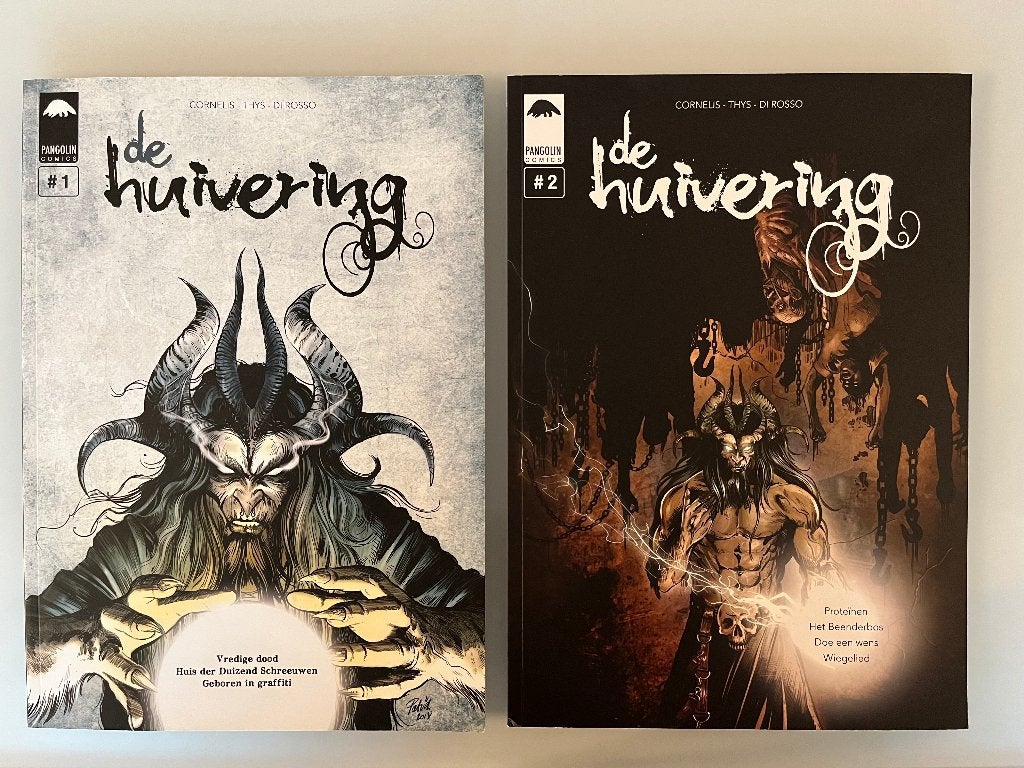 De Huivering 1 + 2 – complete reeks – Pangolin Comics, Boeken, Strips | Comics, Pangolin Comics, Overige gebieden, Ophalen of Verzenden