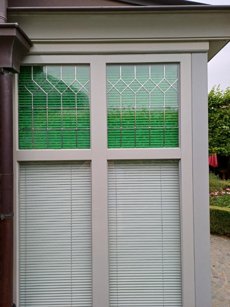 Houten veranda met loodglas, Tuin en Terras, Overkappingen, Ophalen, Gebruikt, Veranda