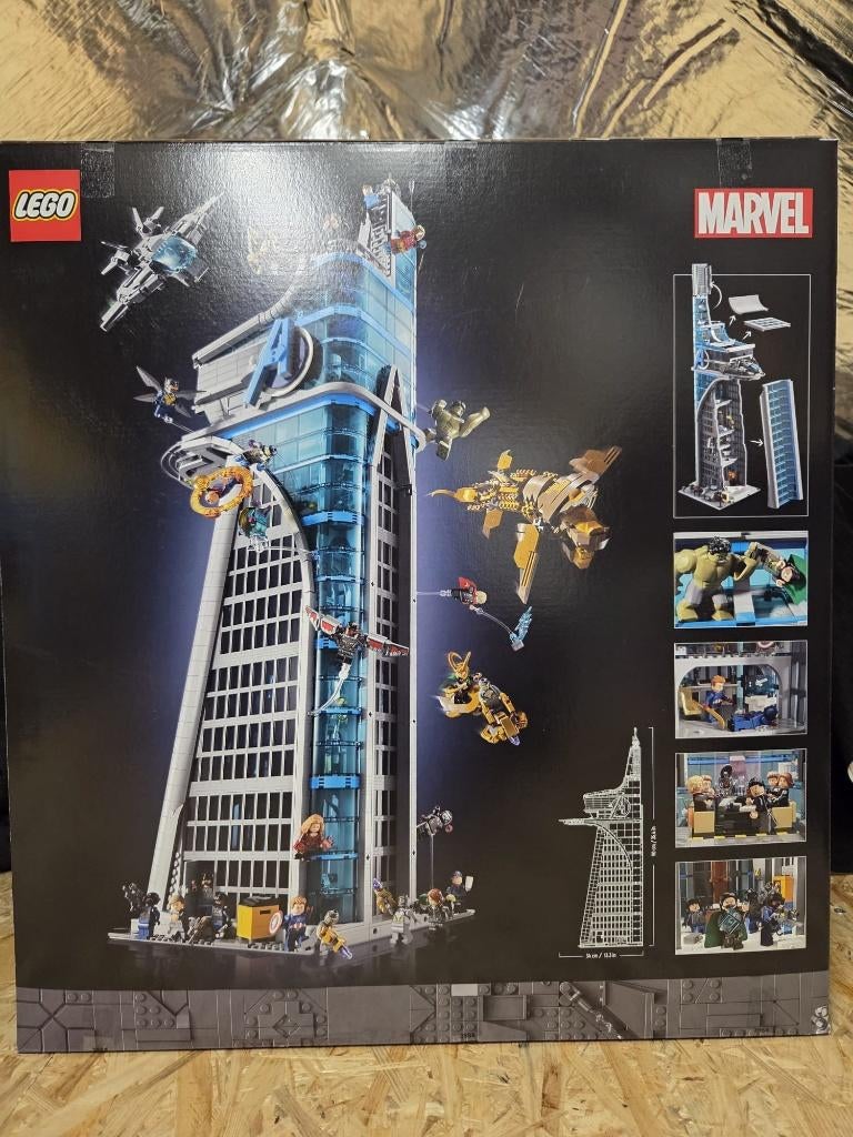 76269 LEGO Avengers toren, Kinderen en Baby's, Speelgoed | Duplo en Lego, Ophalen, Compleet, Marvel, Lego