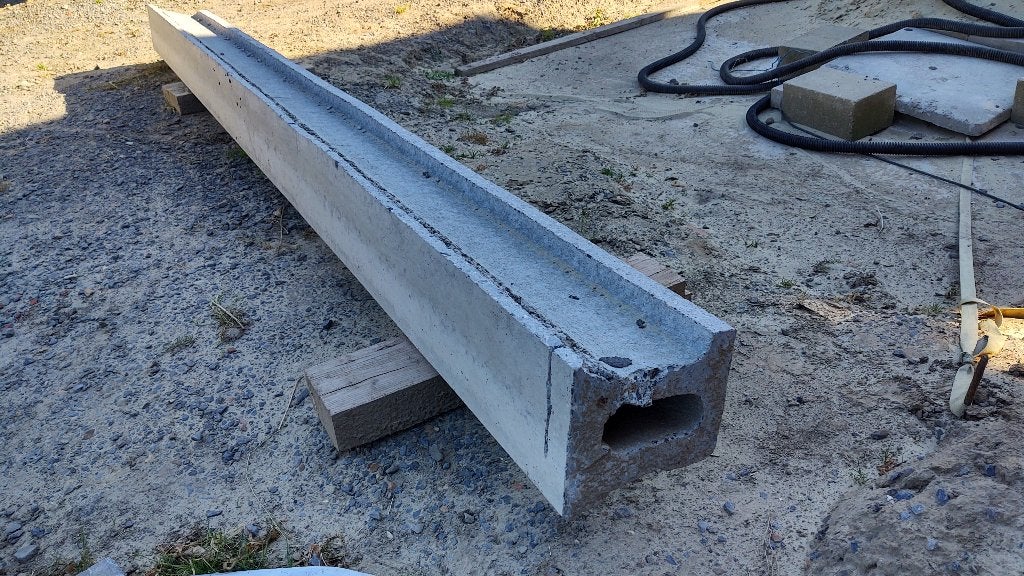 betonbalk, Doe-het-zelf en Bouw, Metselstenen, Ophalen, Nieuw, Beton