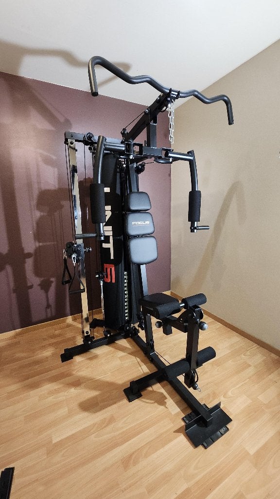 Focus Fitness Unit 6 – Krachtstation – Home Gym, Sports & Fitness, Enlèvement, Métal, Bras, Centrale électrique