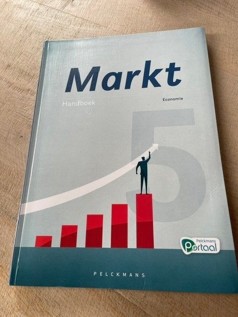 Markt 5 Economie handboek, Boeken, Schoolboeken, ASO, Economie, Ophalen of Verzenden, Zo goed als nieuw
