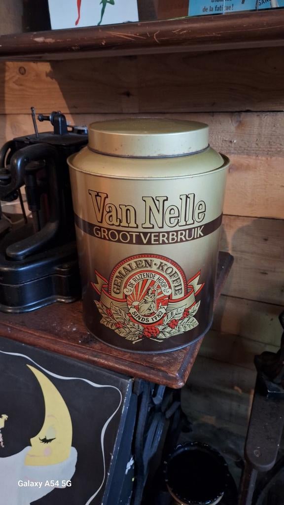 Van nelle koffieblik, Ophalen of Verzenden