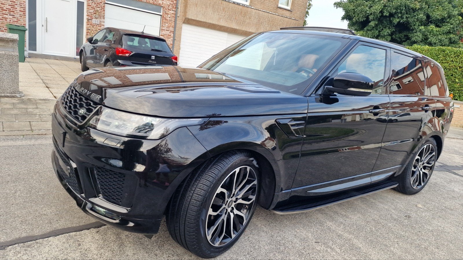 Range Rover sport hse 3.0 diesel  automatisch fuul Black, Automaat, Euro 6, Zwart, Leder