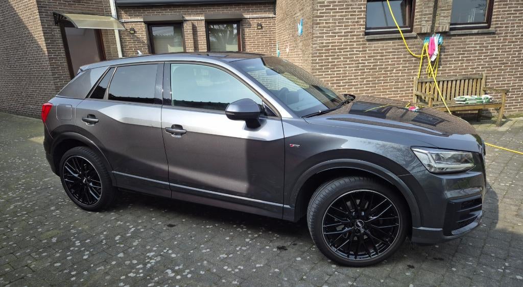 AUDI Q2  1.0 TFSI SPORT S-line S tronic 85 kw /116 pk, Achat, Noir, 5 portes, 650 kg