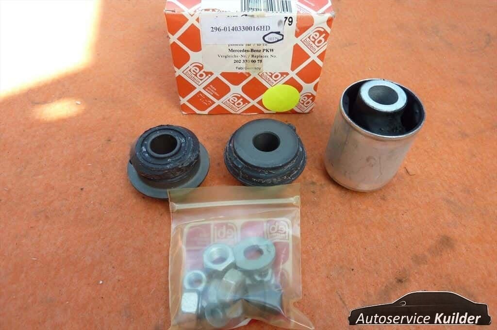 Draagarmrubbers Mercedes W202 voorzijde Nieuw Febi,, Neuf, -, -, Enlèvement ou Envoi