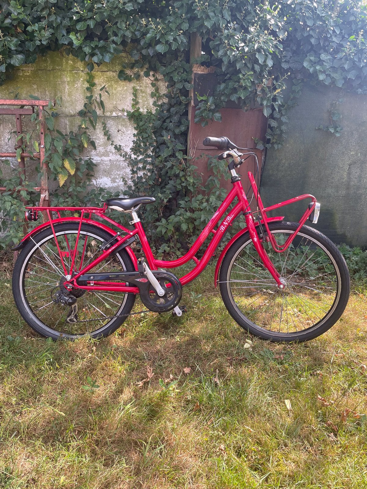Meisjesfiets 24 inch BnB Marseille, Ophalen, 24 inch, Velgrem, Versnellingen