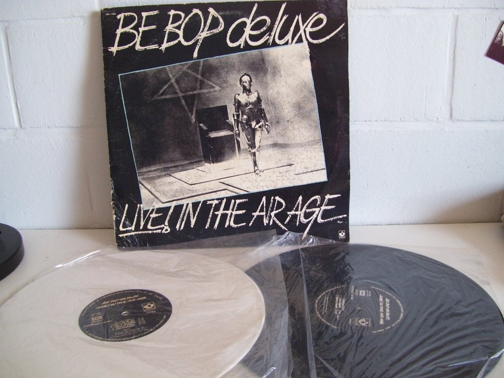 BE BOP DELUXE  live ! in the air  ( 2 lps ), CD & DVD, Vinyles | Rock, 12 pouces, Enlèvement ou Envoi, Rock progressif, Vinyle coloré