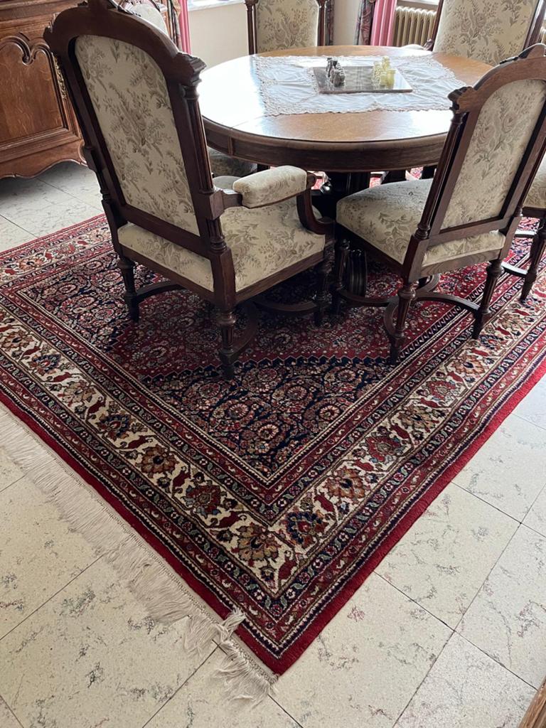 2x perzisch tapijt, Maison & Meubles, Ameublement | Tapis & Moquettes, Crème, 200 cm ou plus, Bidjar of sarouk, 150 à 200 cm