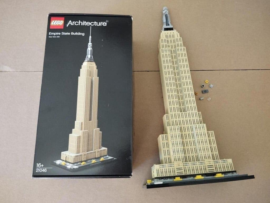 LEGO Empire State Building 21046, Enlèvement ou Envoi, Boîte incluse, Lego, Ensemble complet