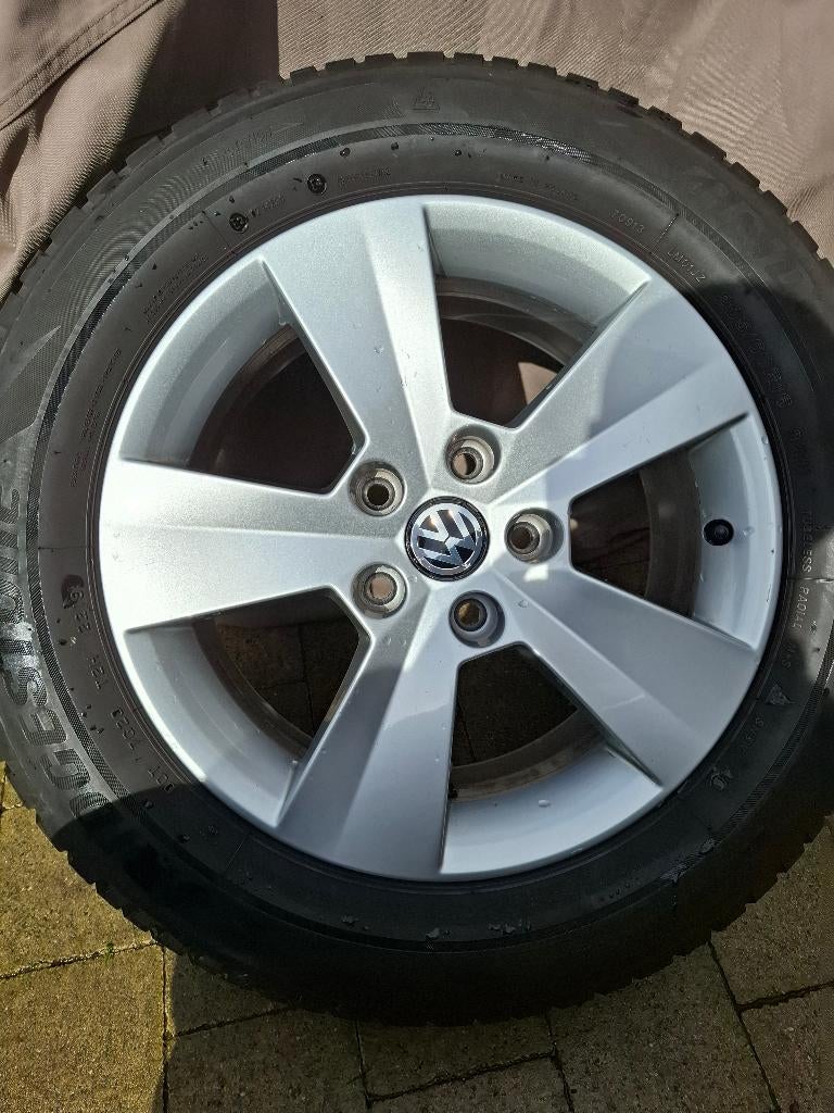 VW 16inch alu velgen  - 4x, Ophalen, Gebruikt, Velg(en), 16 inch