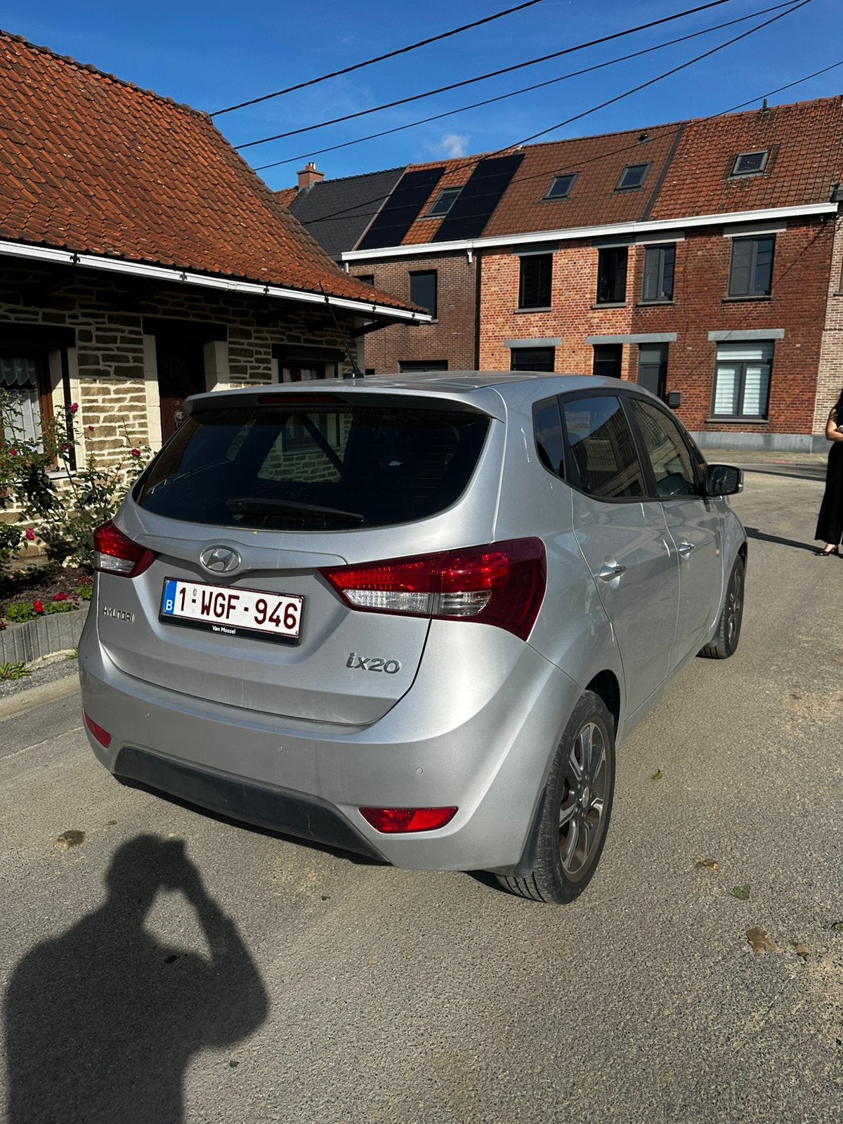 Hyundai ix20 1.4i benzine (66 kW / 90 pk),, Autos, Argent ou Gris, Achat, Euro 6, Boîte manuelle