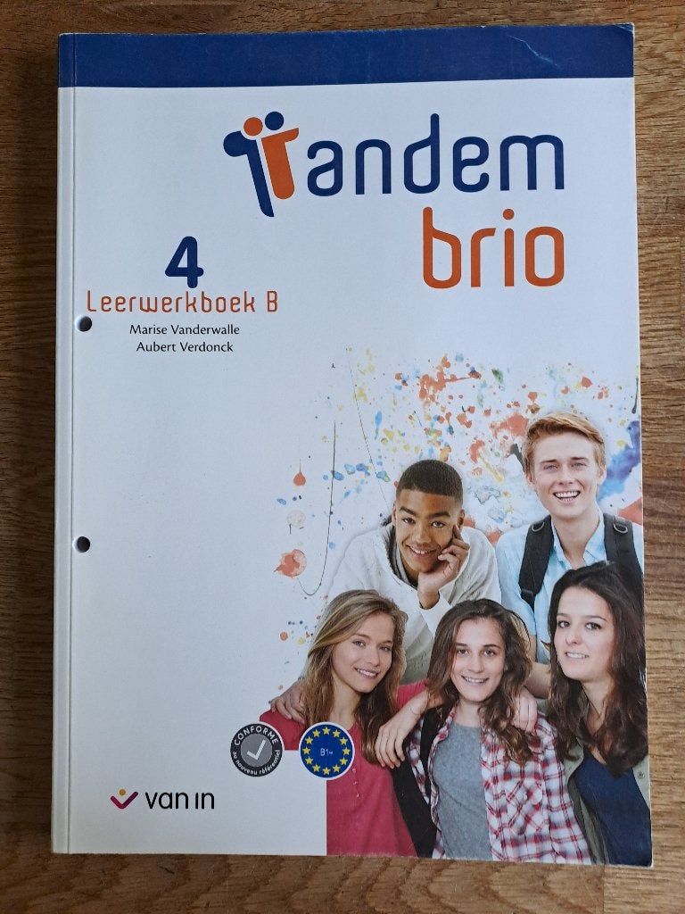 Tandem Brio 4 Leerwerkboek B, ASO, Van in, Nieuw, Ophalen of Verzenden