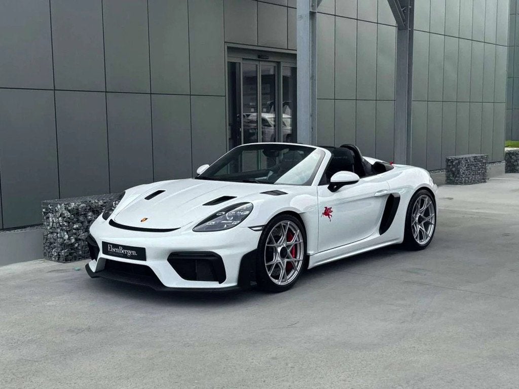 Porsche 718 Boxster Spyder RS / 4.0 PDK / Pure White / 1st O, Auto's, Porsche, Automaat, Gebruikt, Cabriolet, 288 g/km