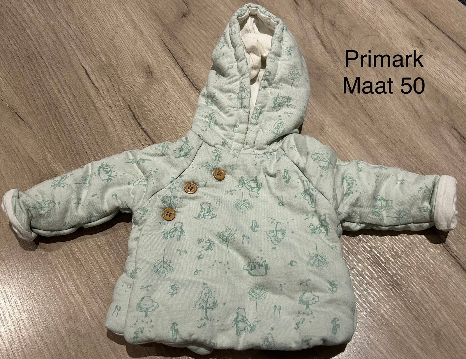 Jasje Winnie the Pooh (Primark, maat 50), Enlèvement ou Envoi, Comme neuf, Manteau