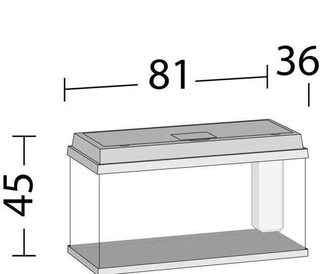 Aquarium Juwel 110l, Ophalen, Gebruikt, Verwarming, Leeg aquarium